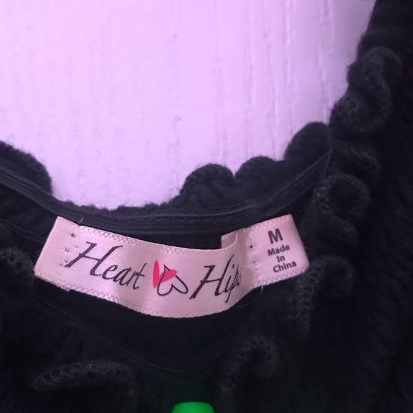 bHeart&Hips scrunch off the shoulder top - Picture 2 of 4